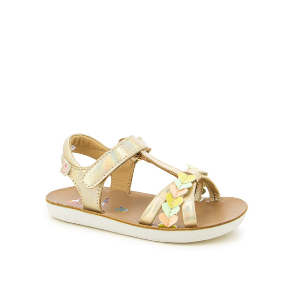 Goa Tresse Love leather sandals