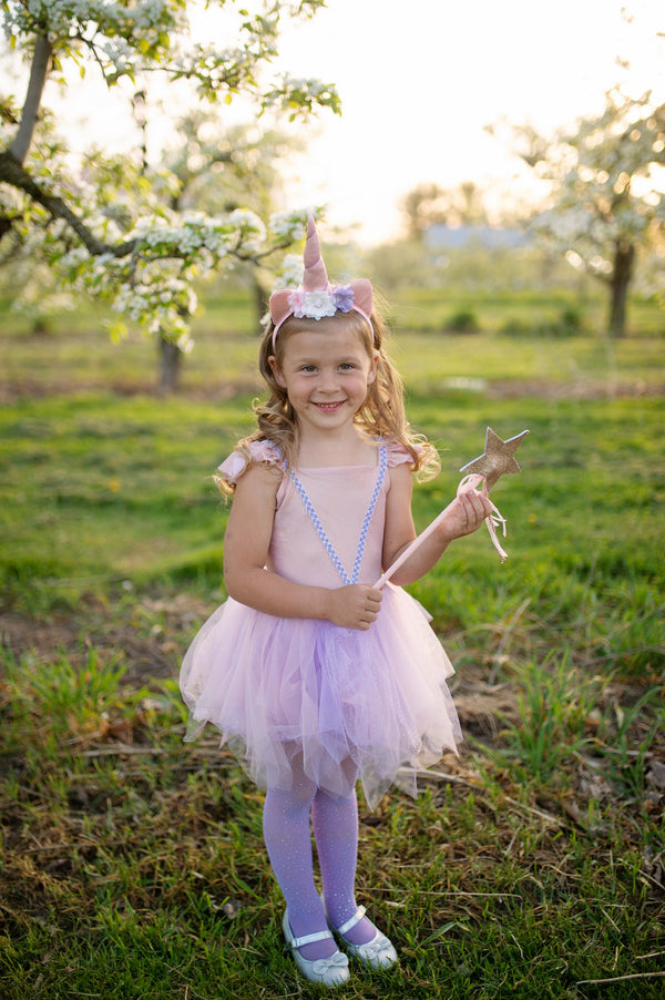 Shimmer Unicorn Dress and Headband