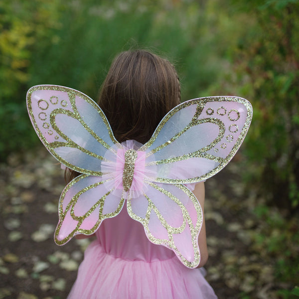 Gold Butterfly Dress and wings