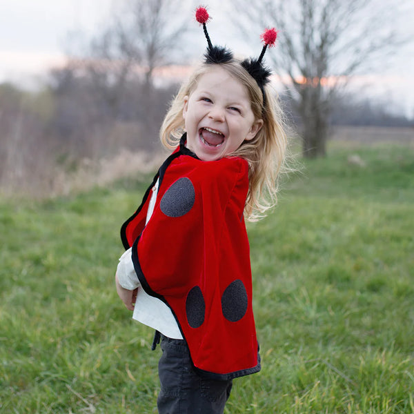 Little ladybug cape and headband