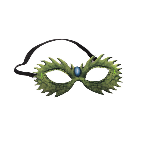 תחפושת 4/6 - כנפי דרקון ירוק + מסיכה