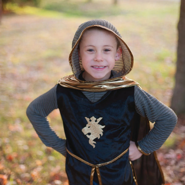 Golden Knight Tunic Cape and Crown