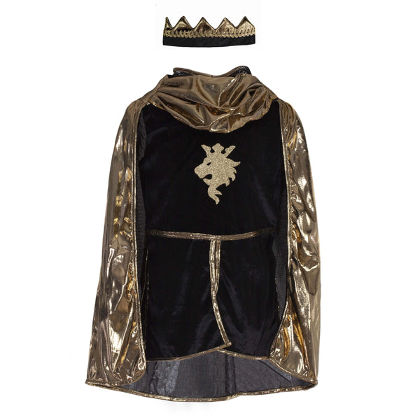 Golden Knight Tunic Cape and Crown