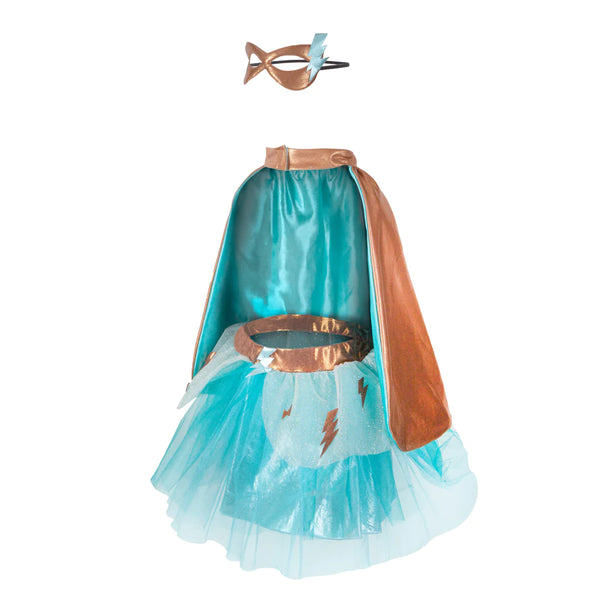 Super-duper tutu, cape and mask set