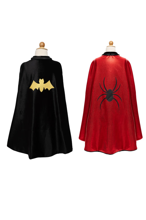 Reversible Spiderman & Batman cape