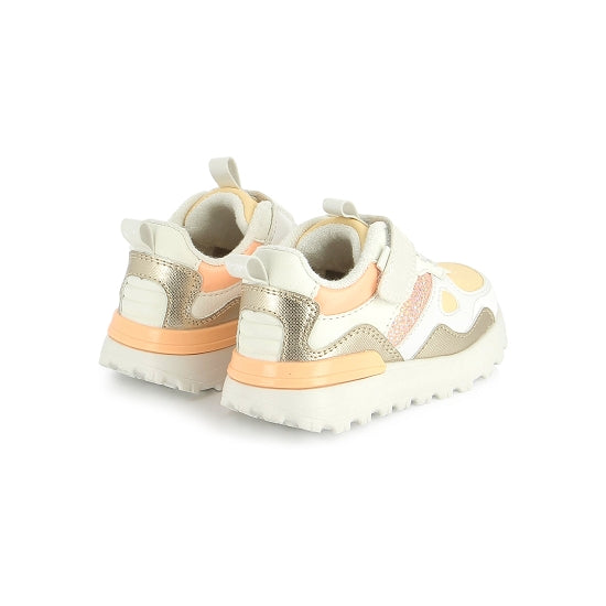 סניקרס JOGGY SCRATCH ORANGE OFF WHITE