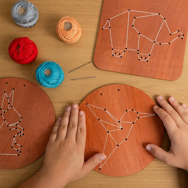 ריקמה על עץ – חיות