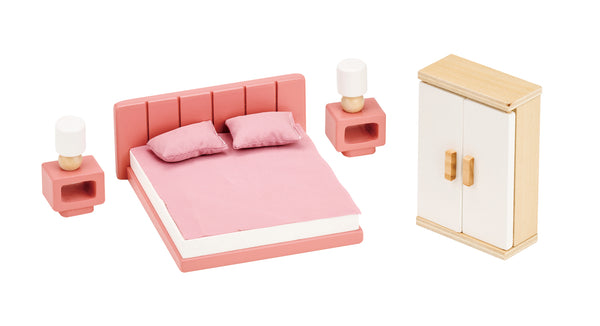 חדר שינה לבית בובות