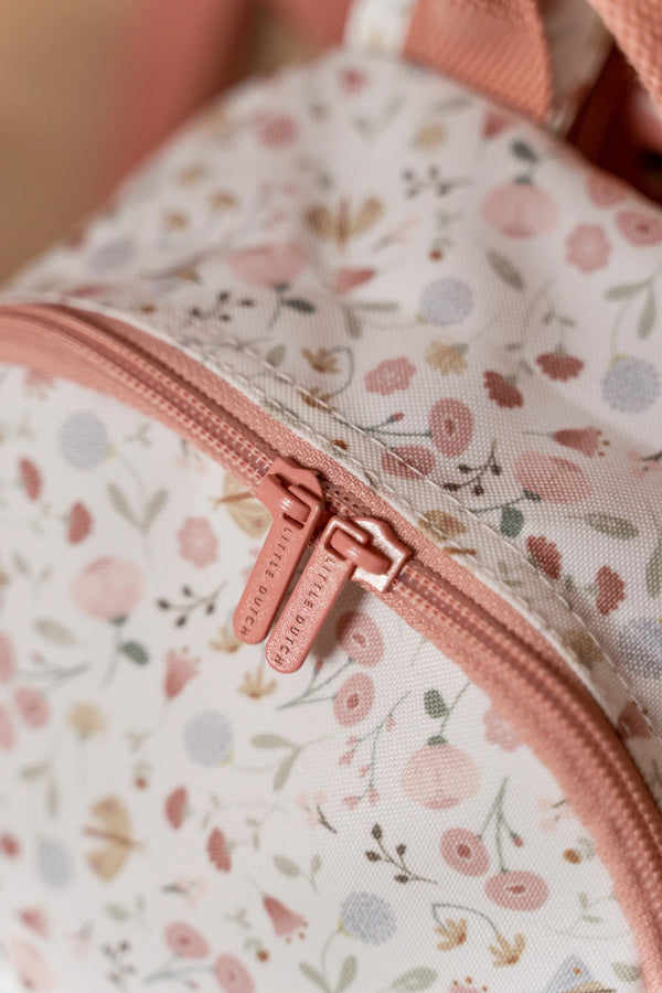 Backpack pink Flowers & Butterflies