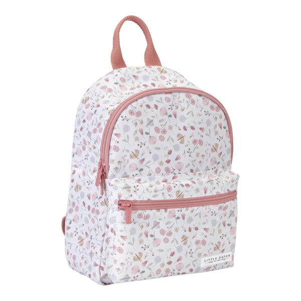 Backpack pink Flowers & Butterflies