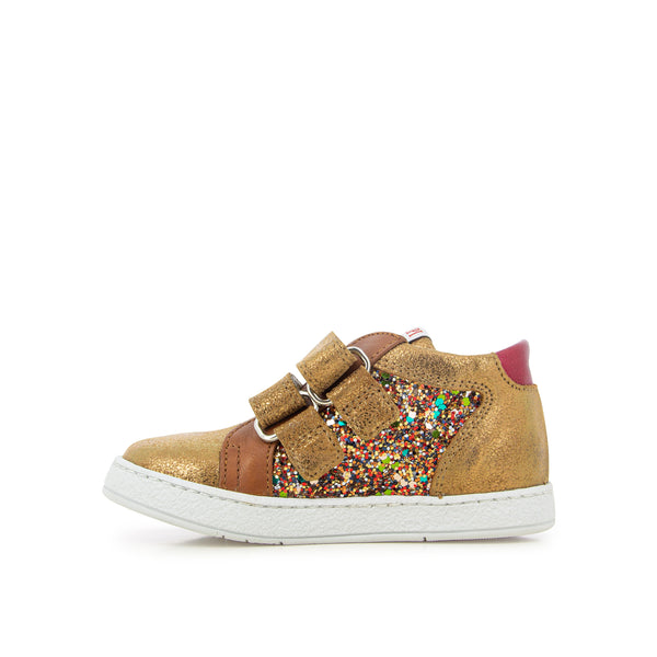 MOUSSE EASY TOP SNEAKERS GOLD