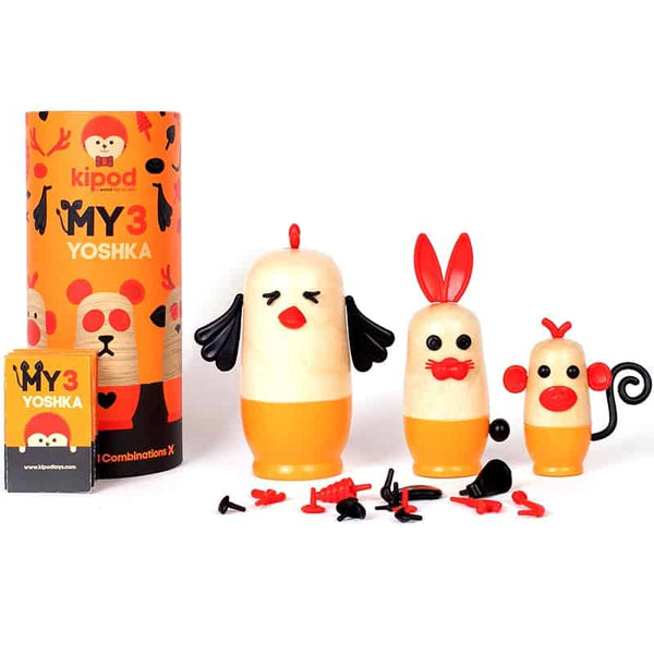MY3OSHKA ANIMALS - מטריושקה (בבושקה) חיות
