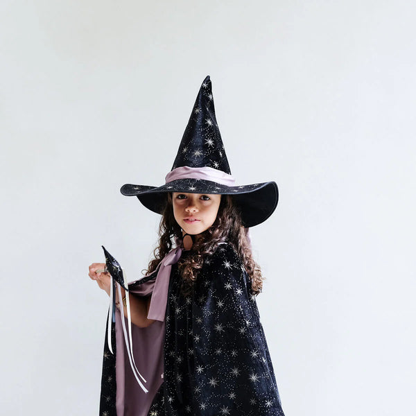 AGATHA גלימת קטיפה וכובע