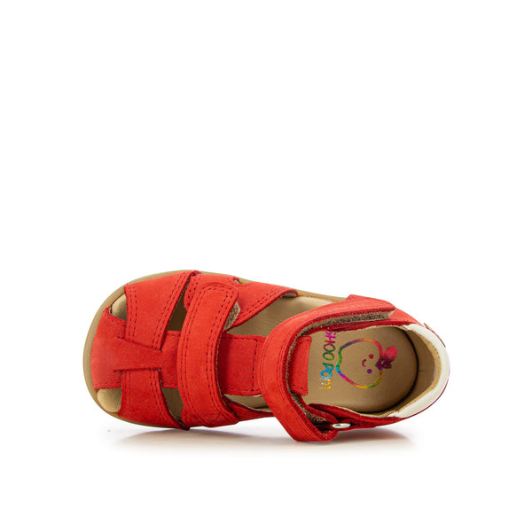 Pika Scratch leather sandals