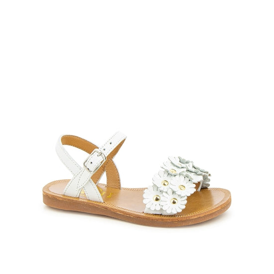 סנדלים PLAGETTE MULTI FLO - BLANC