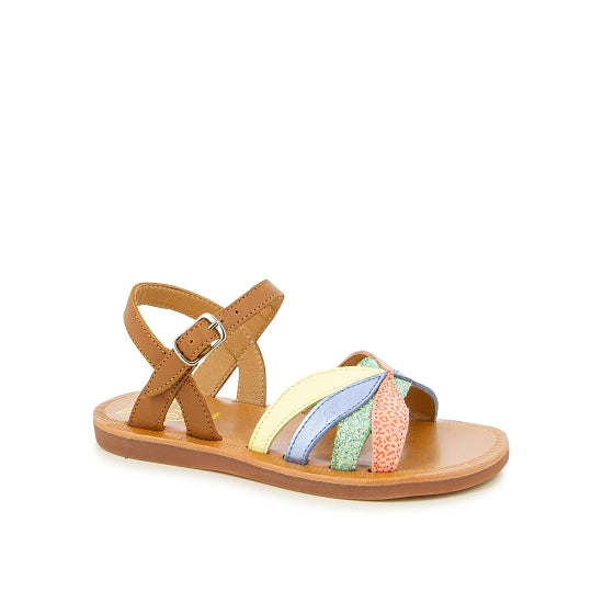 Plagette Oto leather sandals