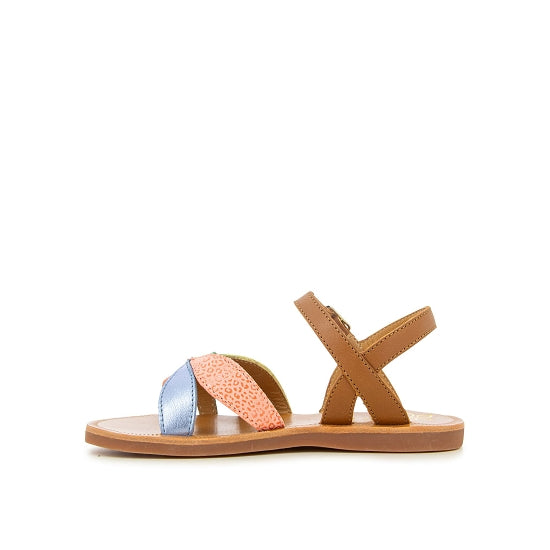 Plagette Oto leather sandals