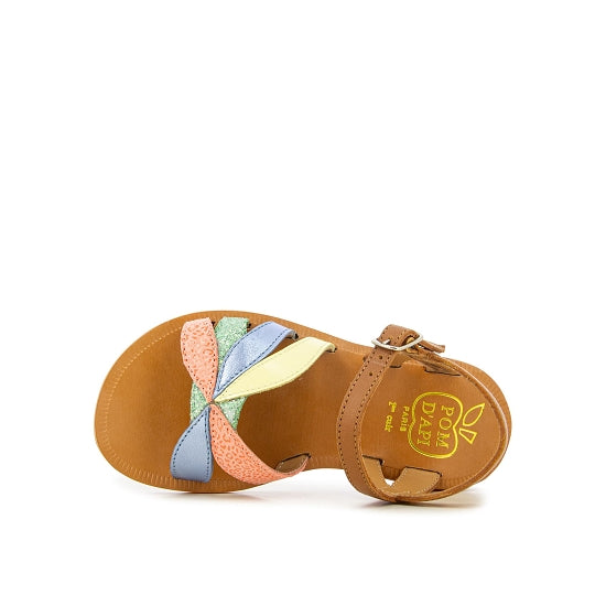 Plagette Oto leather sandals