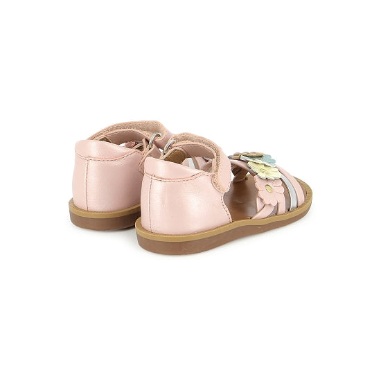 סנדלים POPPY MULTI FLO - ROSE-MUTLI