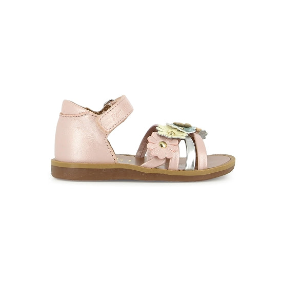 סנדלים POPPY MULTI FLO - ROSE-MUTLI