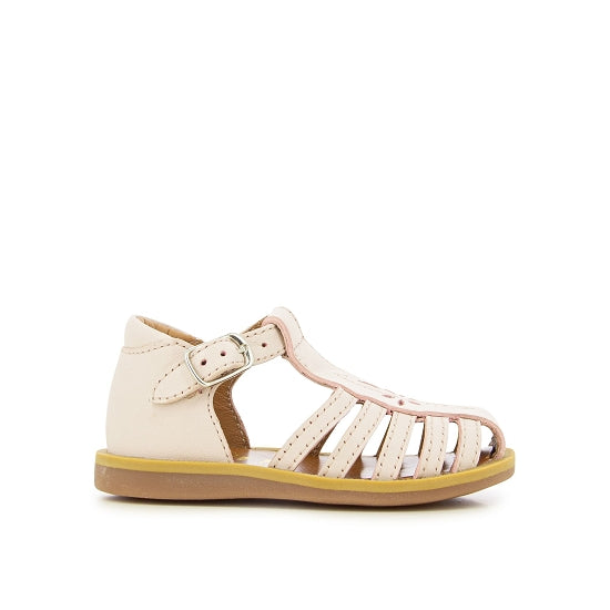 Poppy Perfo leather sandals