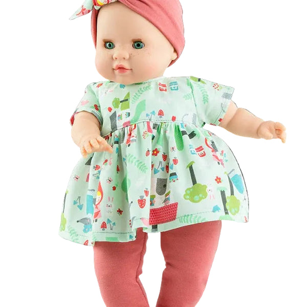 בובה - פרטי שמלת גינה