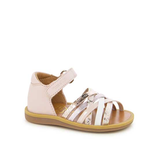 Poppy Lux leather sandals