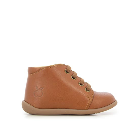 STAND-UP BOTTINE BOOTS CAMEL