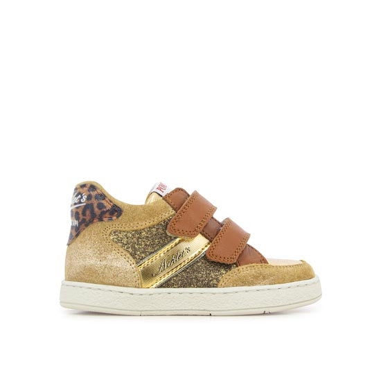 MOUSSE EASY RACE SNEAKERS GOLD