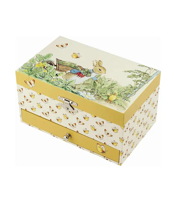 תיבת נגינה – פיטר הארנב גדולה פרפרים