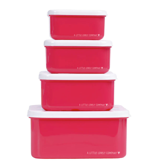 סט קופסאות אוכל-דובדבן