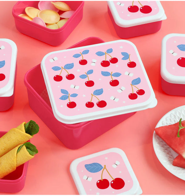 סט קופסאות אוכל-דובדבן