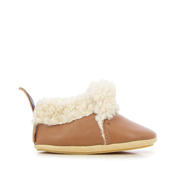 SHOO FUR BABY SLIPPERS CAMEL