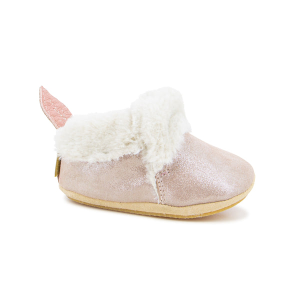 SHOO FUR BABY SLIPPERS GLITTER