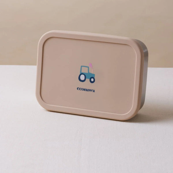 KUMO PRINTED BENTO TRUCK קופסת אוכל נירוסטה