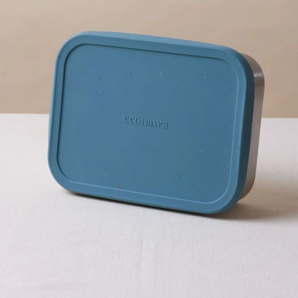 LARGE KUMO BENTO BLUE קופסת אוכל נירוסטה