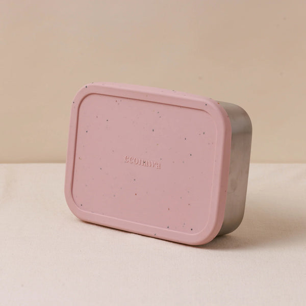 KUMO BENTO ICE PINK TERRAZO קופסת אוכל נירוסטה