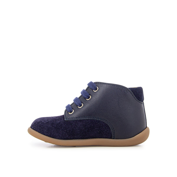 STAND-UP DERBY BOOTS MARINE