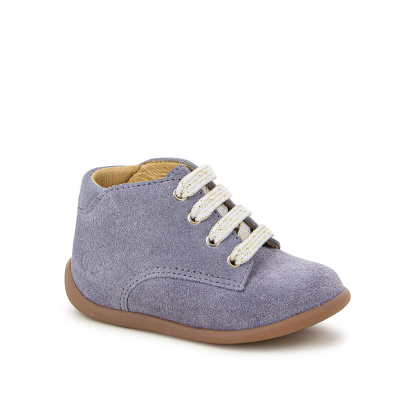 STAND-UP DERBY BOOTS LILAC