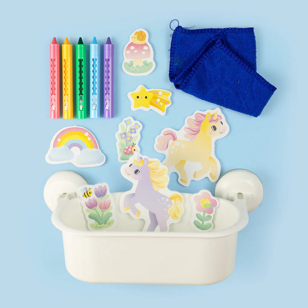 יצירה באמבטיה – Unicorn Tales
