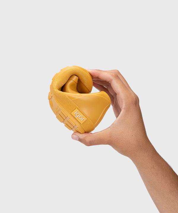 מגפי גשם IGOR YOGI BAREFOOT YELLOW