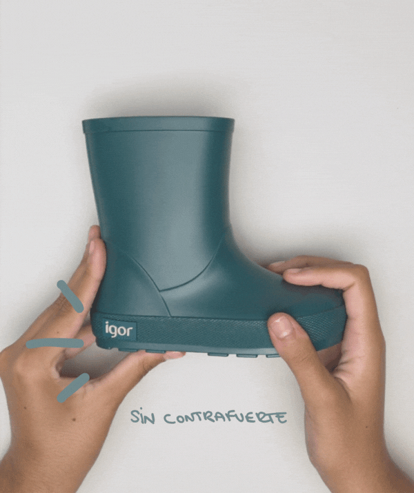 מגפי גשם IGOR YOGI BAREFOOT OIL BLUE