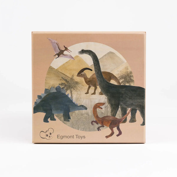 מגדל קוביות 123 דינוזאורים