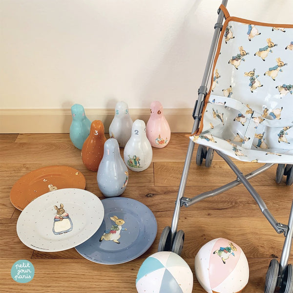 צלחת כחולה פיטר הארנב (קוטר 20)