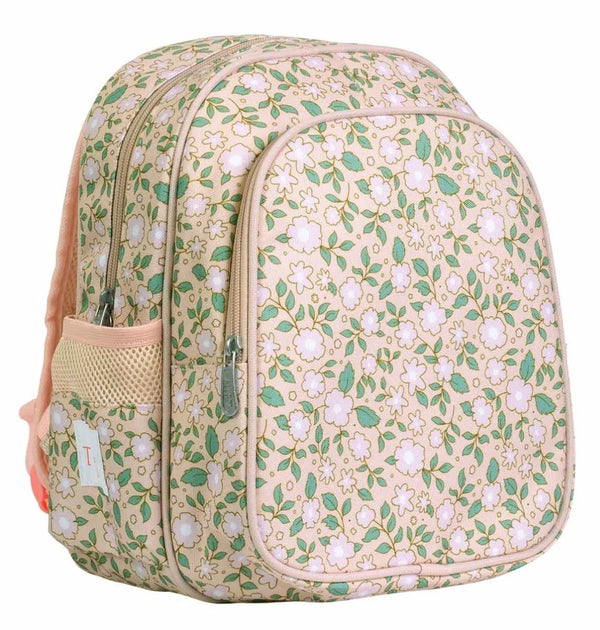 A little lovely company kids' backpack תיק גב Blossoms - pink