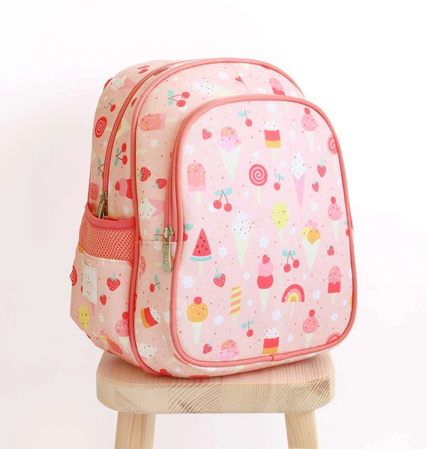 A little lovely company kids' backpack תיק גב ICE-CREAM