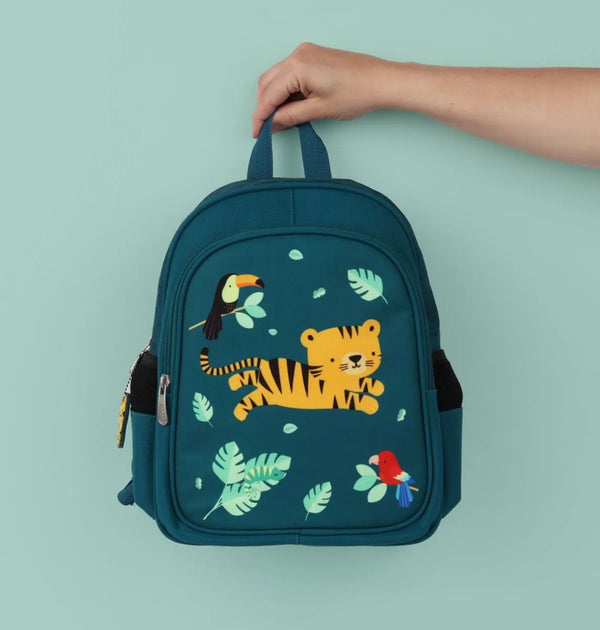 A Little Lovely Company kids' backpack תיק גב Jungle tiger