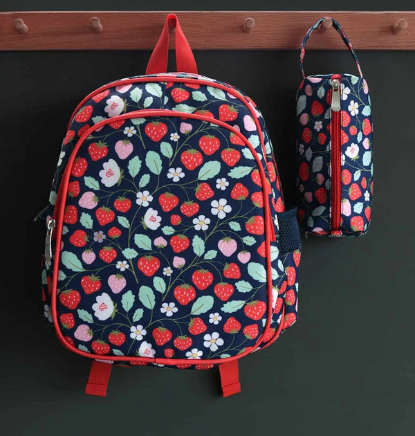 A little lovely company kids' backpack תיק גב STRAWBERRY