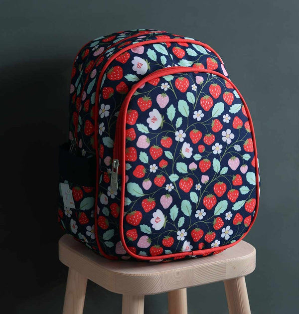 A little lovely company kids' backpack תיק גב STRAWBERRY