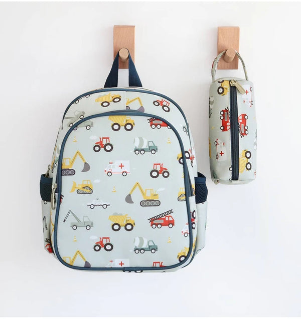 A Little Lovely Company kids' backpack תיק גב Vehicles